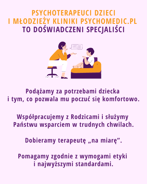 Psychoterapeuta dzieci i młodzieży Katowice