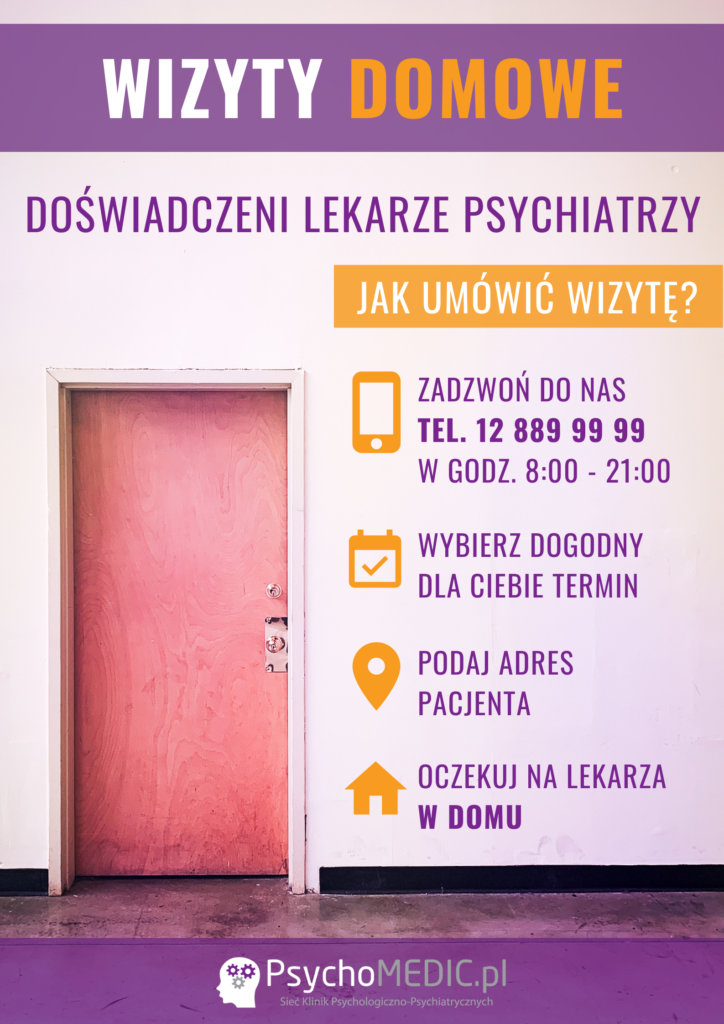 Plakat Wizyty Domowe Kraków